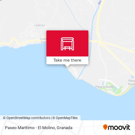 Paseo Marítimo - El Molino map