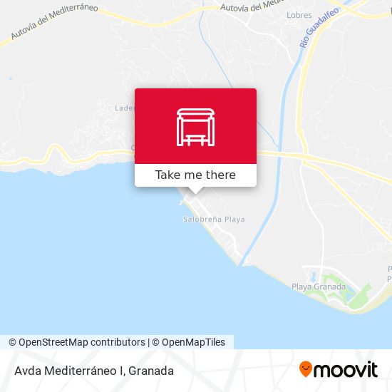 Avda Mediterráneo I map