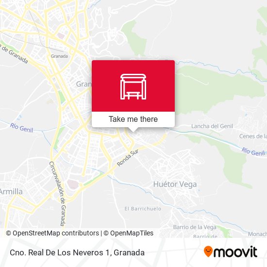 Cno. Real De Los Neveros 1 map