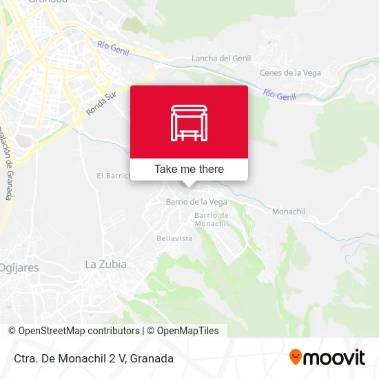 Ctra. De Monachil 2 V map