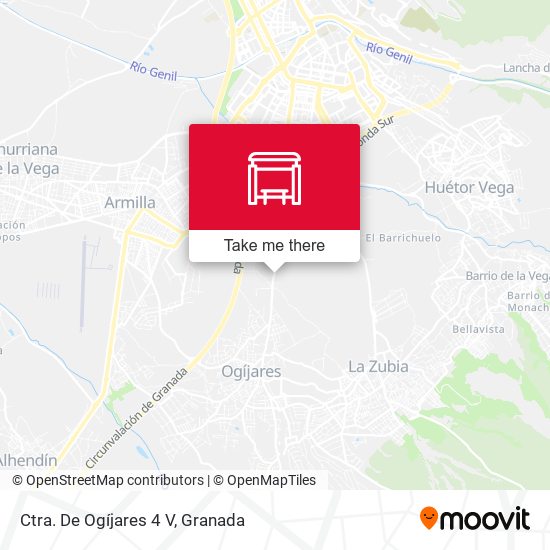 Ctra. De Ogíjares 4 V map
