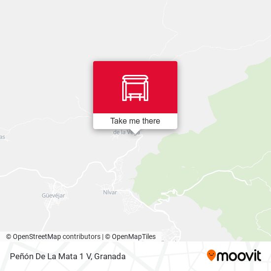 Peñón De La Mata 1 V map