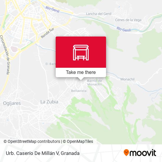 Urb. Caserío De Millán V map