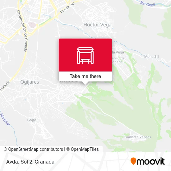 mapa Avda. Sol 2