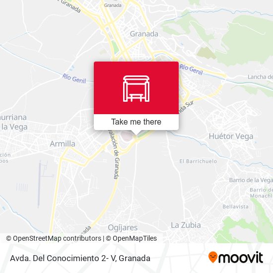 Avda. Del Conocimiento 2- V map