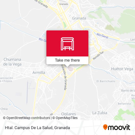 Htal. Campus De La Salud map