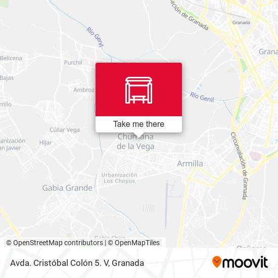 Avda. Cristóbal Colón 5. V map