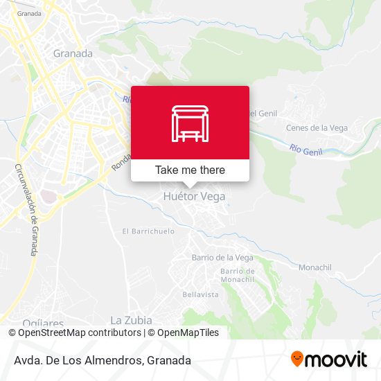 Avda. De Los Almendros map