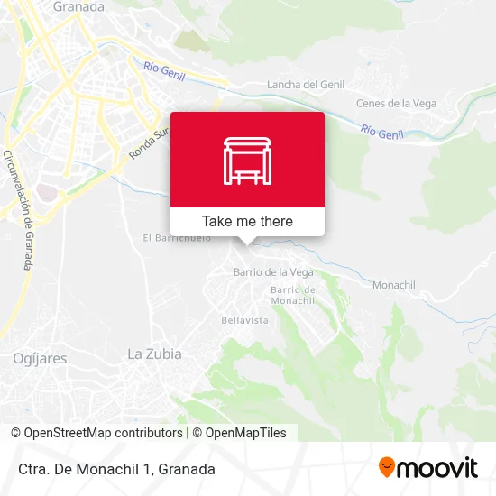 Ctra. De Monachil 1 map