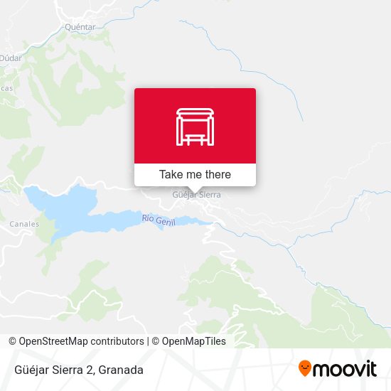 Güéjar Sierra 2 map