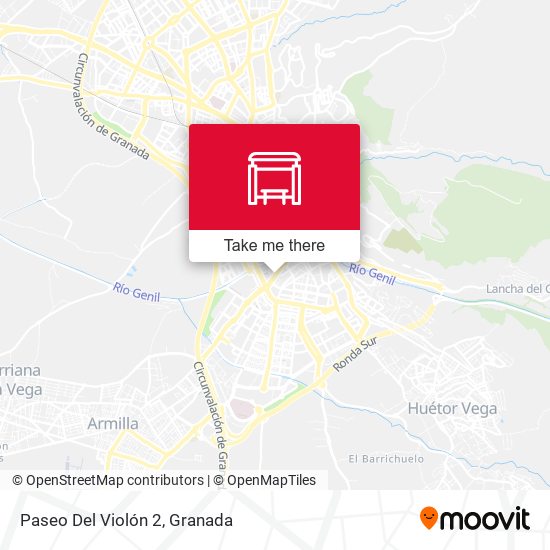 Paseo Del Violón 2 map