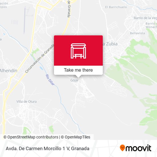 Avda. De Carmen Morcillo 1 V map