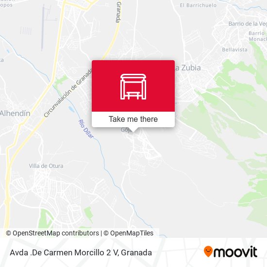 Avda .De Carmen Morcillo 2 V map