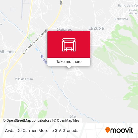 Avda. De Carmen Morcillo 3 V map