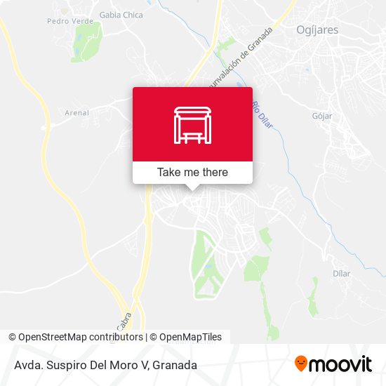 Avda. Suspiro Del Moro V map