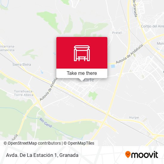 Avda. De La Estación 1 map
