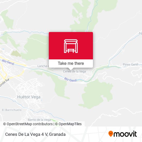Cenes De La Vega 4 V map