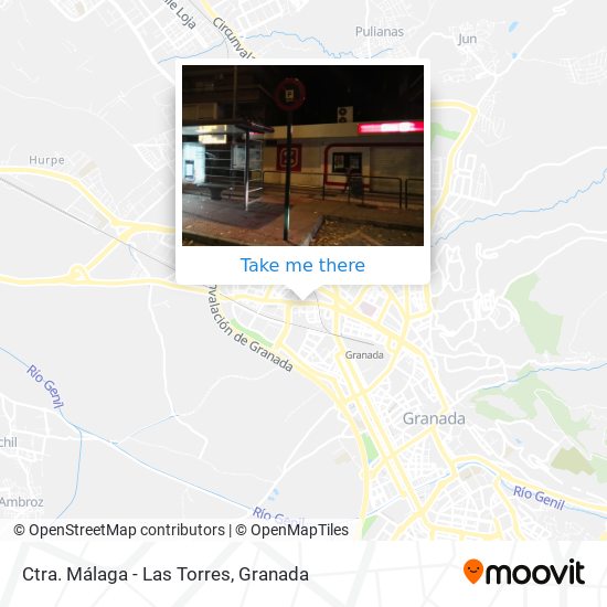Ctra. Málaga - Las Torres map