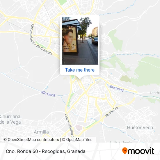 Cno. Ronda 60 - Recogidas map