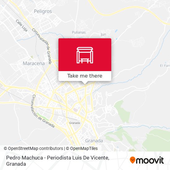 Pedro Machuca - Periodista Luis De Vicente map