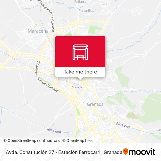Avda. Constitución 27 - Estación Ferrocarril map
