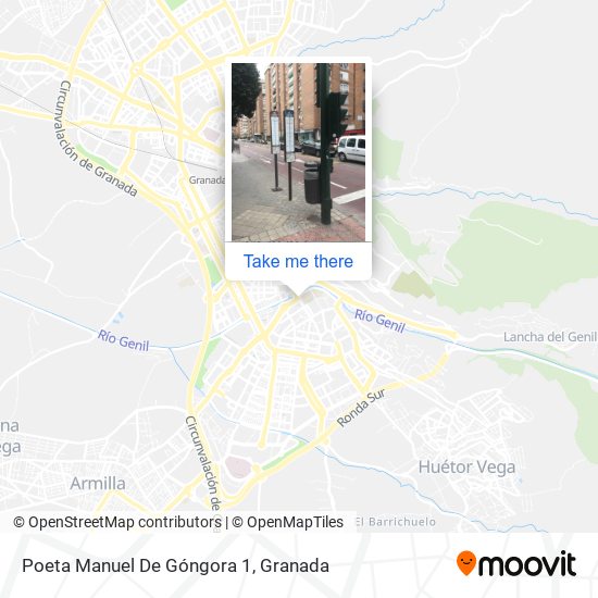 Poeta Manuel De Góngora  1 map