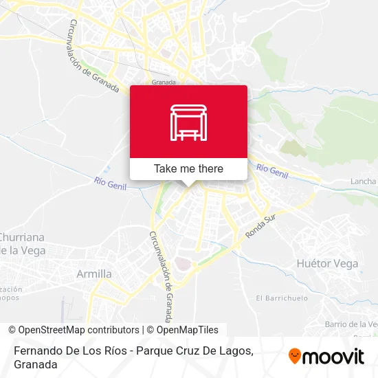 Fernando De Los Ríos - Parque Cruz De Lagos map