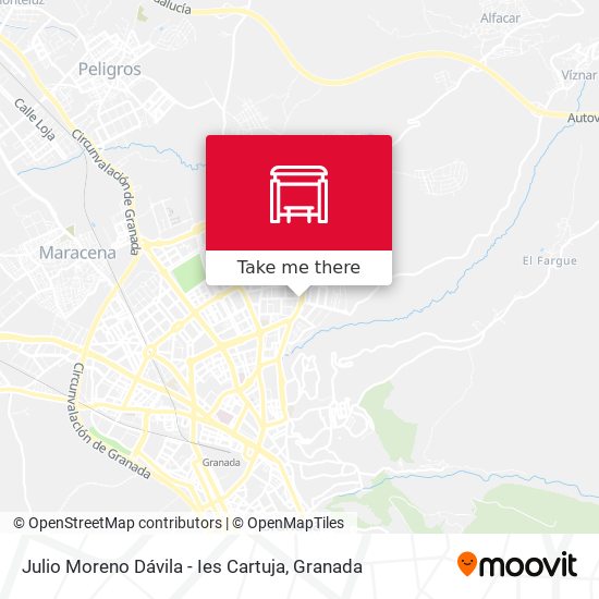Julio Moreno Dávila - Ies Cartuja map