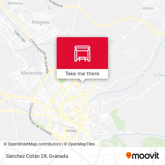 Sánchez Cotán 28 map