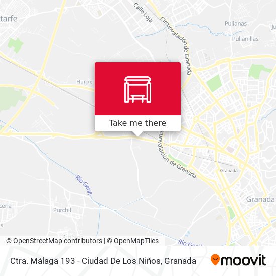 Ctra. Málaga 193 - Ciudad De Los Niños map