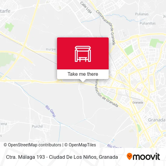 Ctra. Málaga 193 - Ciudad De Los Niños map