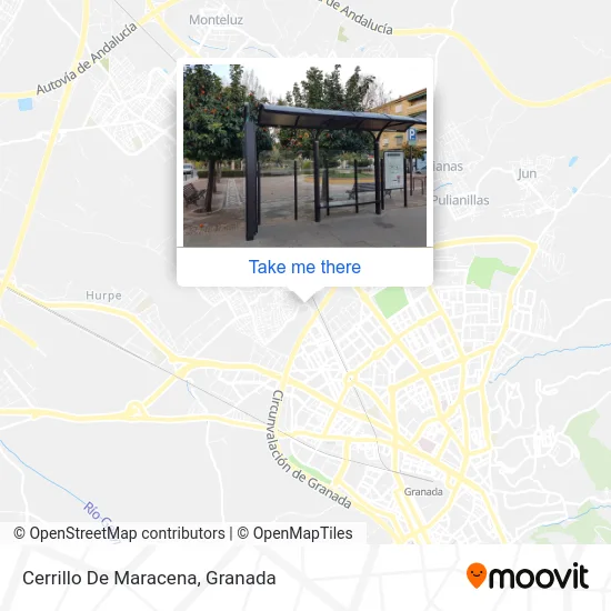 Cerrillo De Maracena map