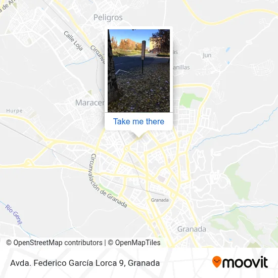 Avda. Federico García Lorca 9 map