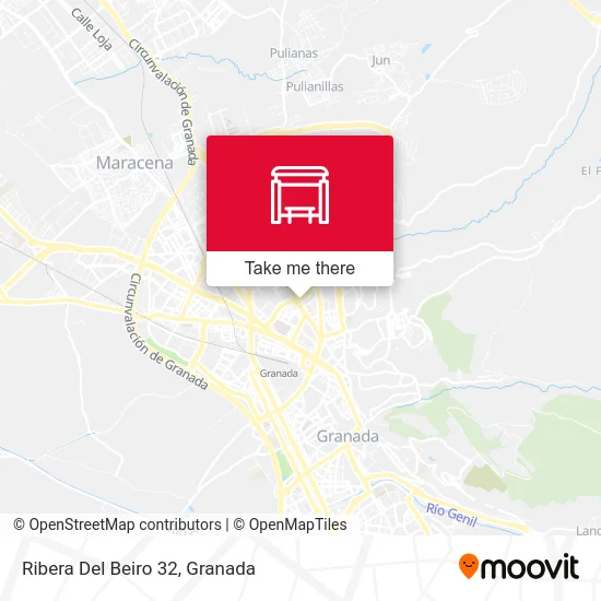 mapa Ribera Del Beiro 32