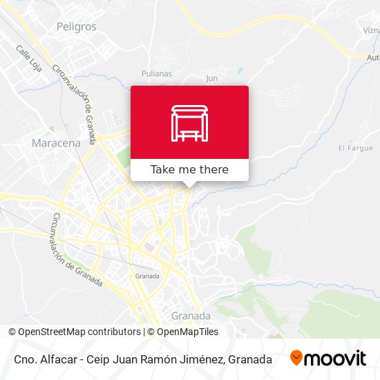 Cno. Alfacar - Ceip Juan Ramón Jiménez map