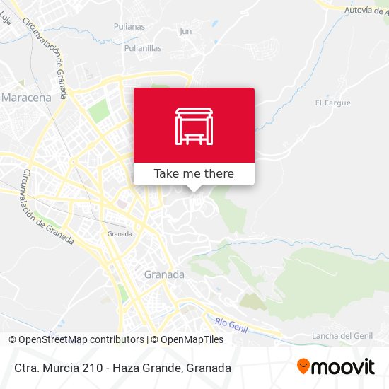 Ctra. Murcia 210 - Haza Grande map