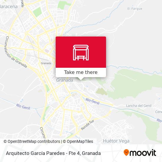 Arquitecto García Paredes - Fte 4 map