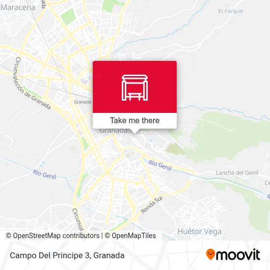 Campo Del Principe 3 map