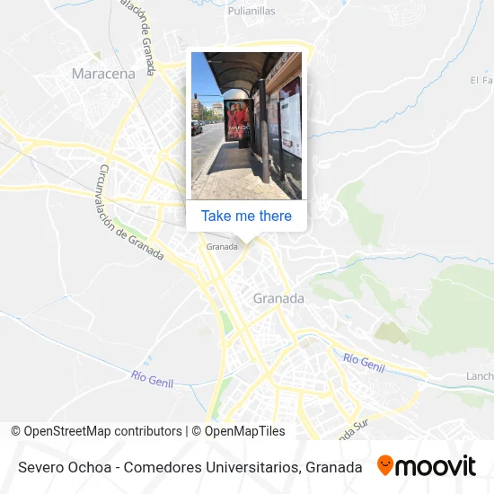 Severo Ochoa - Comedores Universitarios map