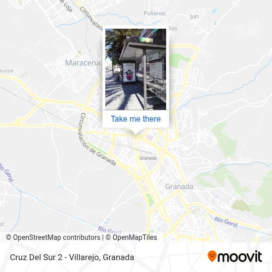 Cruz Del Sur 2 - Villarejo map