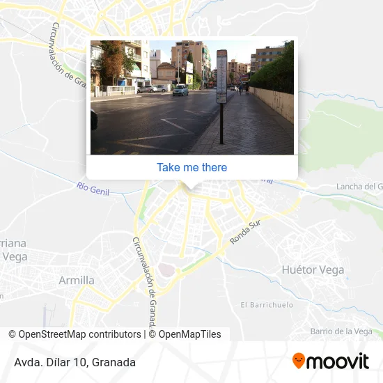 Avda. Dílar 10 map