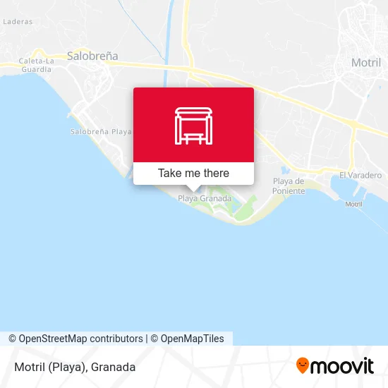 mapa Motril (Playa)
