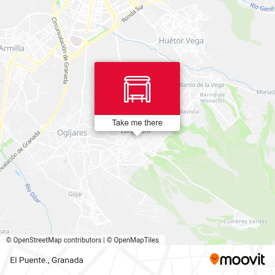 El Puente. map