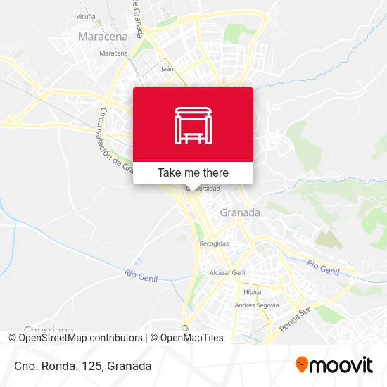 Cno. Ronda. 125 map