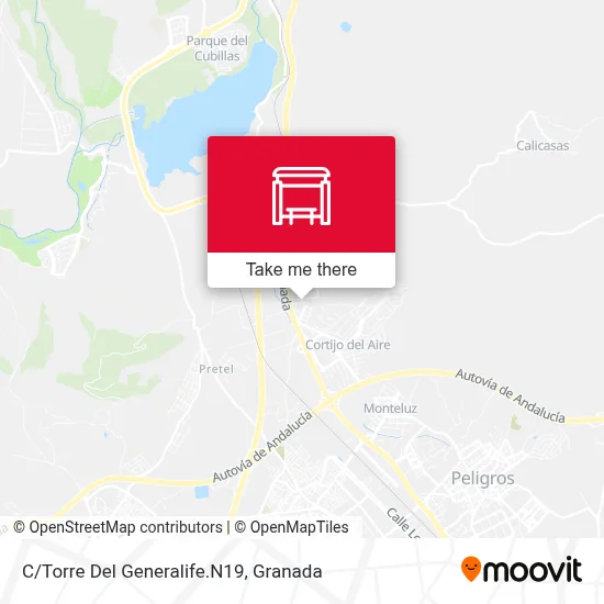 C/Torre Del Generalife.N19 map