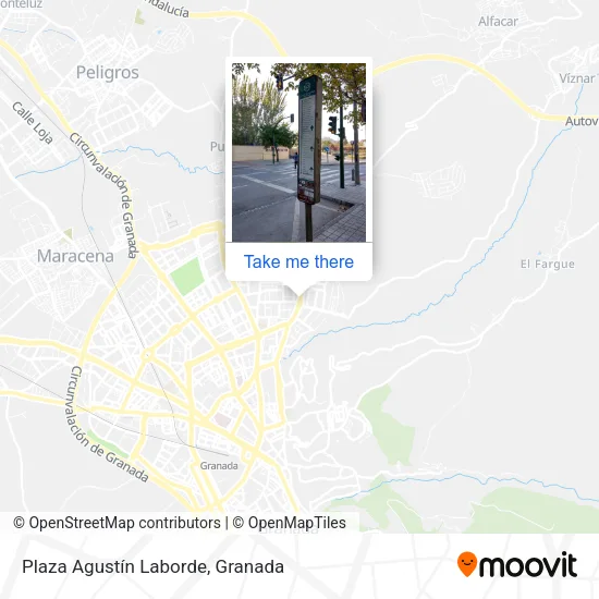 Plaza Agustín Laborde map