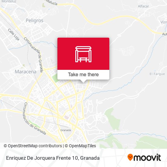 Enríquez De Jorquera Frente 10 map