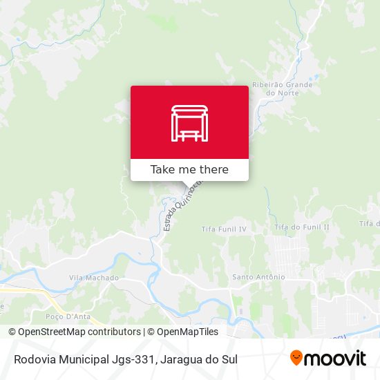 Rodovia Municipal Jgs-331 map