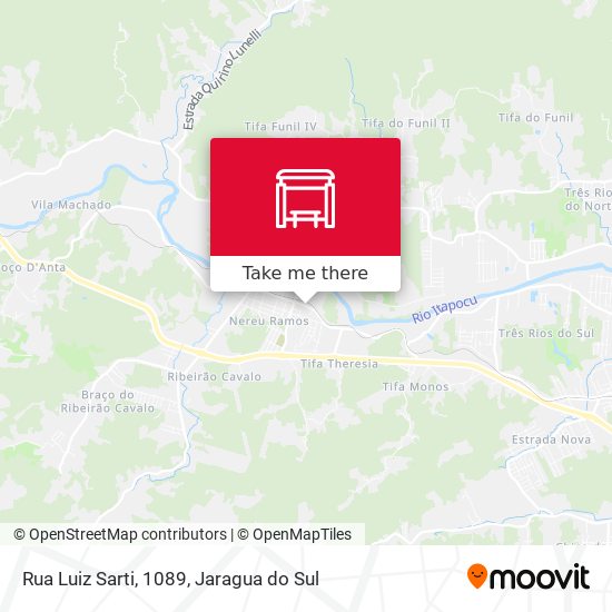 Rua Luiz Sarti, 1089 map