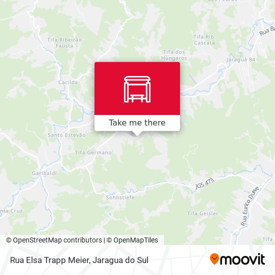 Mapa Rua Elsa Trapp Meier